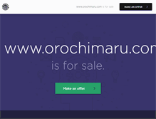 Tablet Screenshot of orochimaru.com